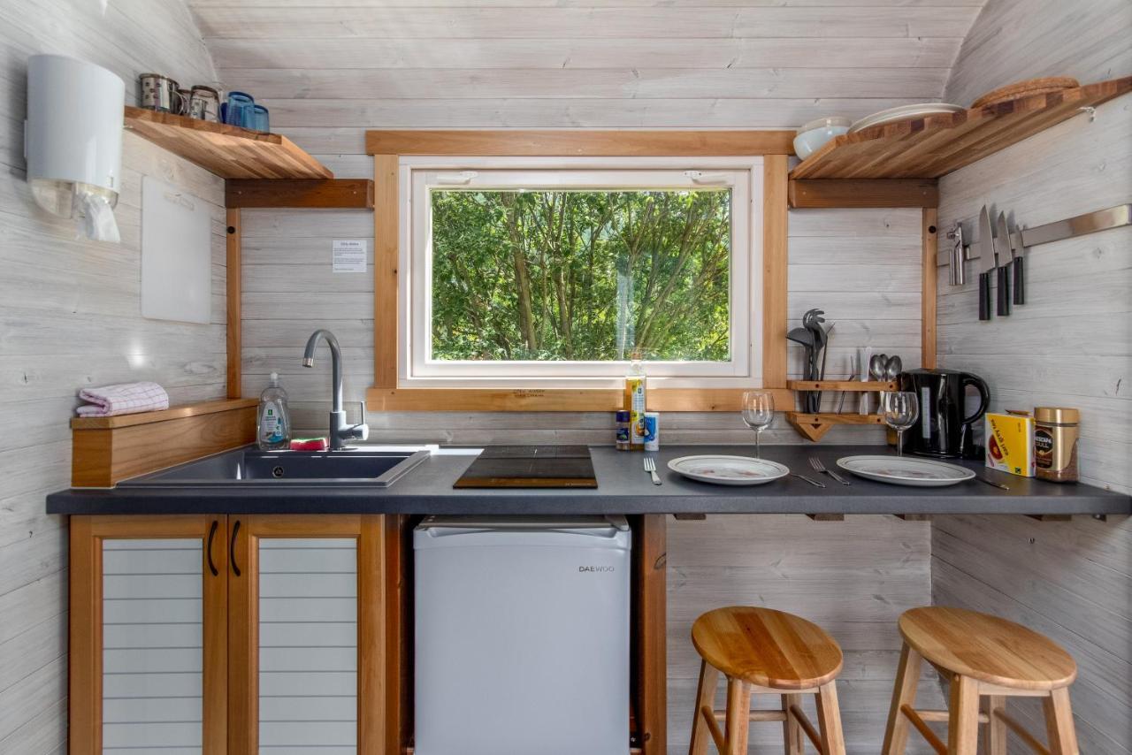 Вилла Tiny House With Terrace Флам Экстерьер фото